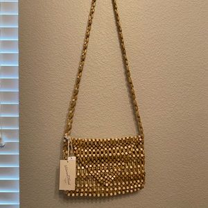 Beaded crossbody purse